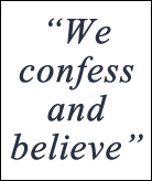 Scots Confession of Faith(1560)